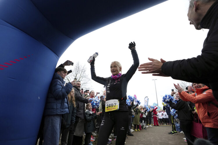 Running a marathon a day in 2024, she has a world record within her grasp